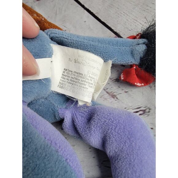 Disney Eeyore Cowboy Beanie Plush Stuffed Animal - Picture 8 of 9